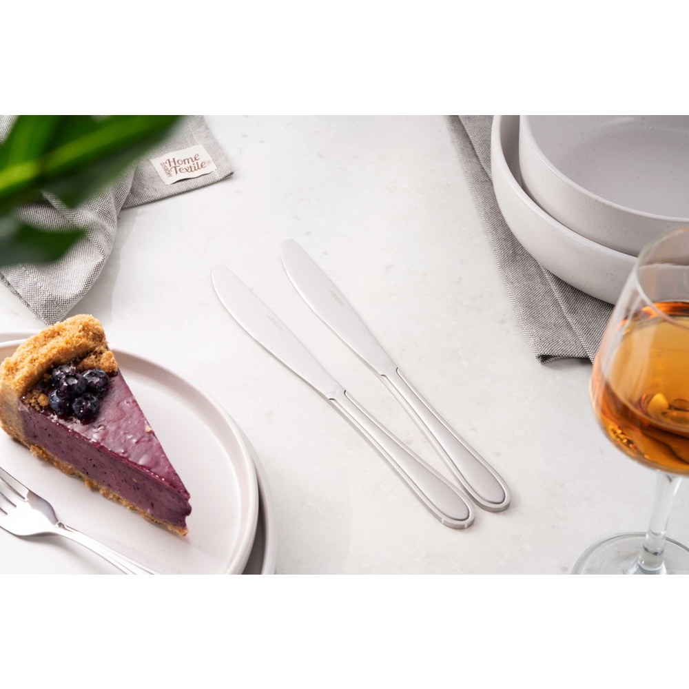 Table knives Set Ardesto AR1906VK Gemini Venice, 2pcs, Stainless Steel