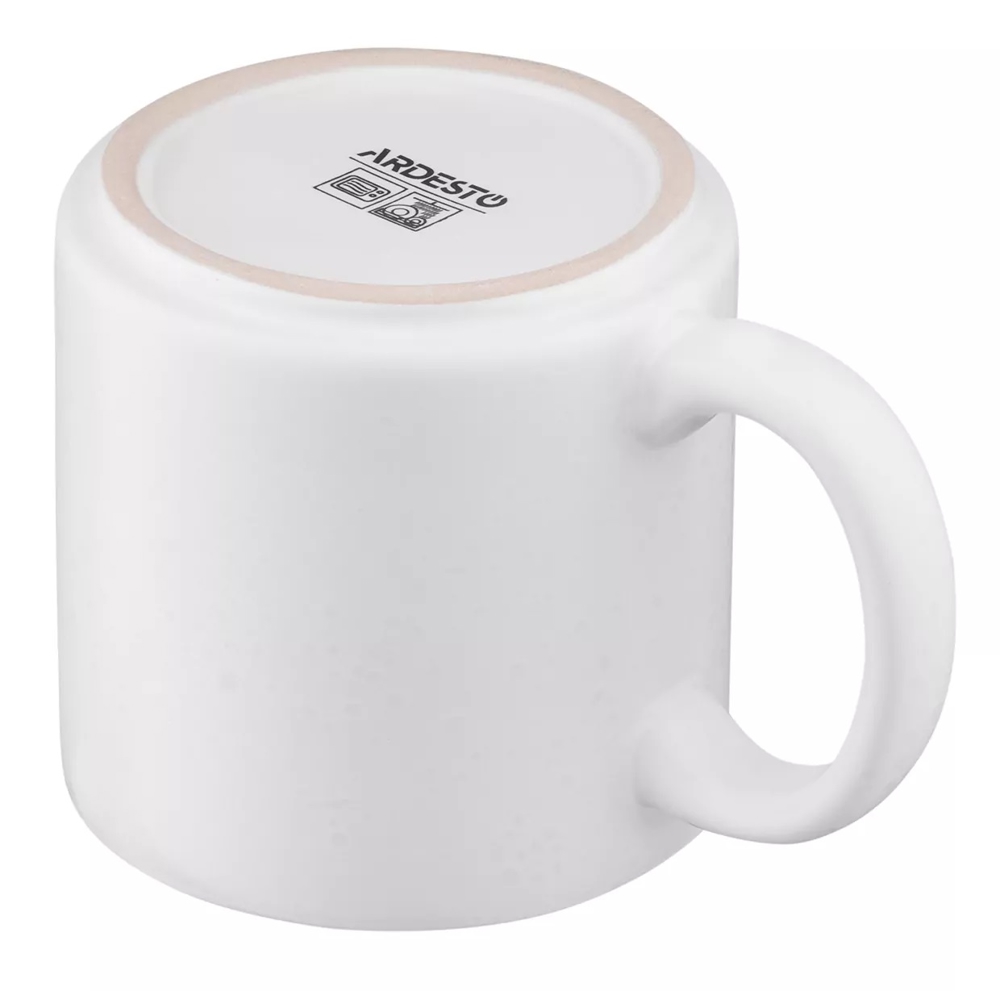 Mug Ardesto AR2940TW Trento, 0.4l, White
