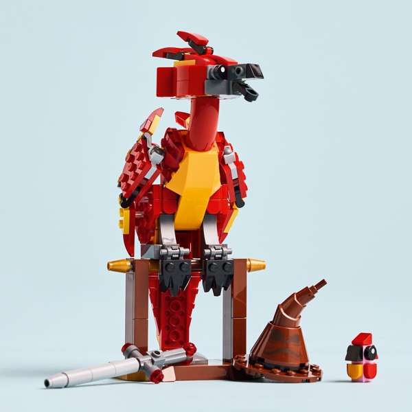 ასაწყობი კონსტრუქცია Lego 76448, Fawkes: Dumbledore's Phoenix, Prefabricated Construction