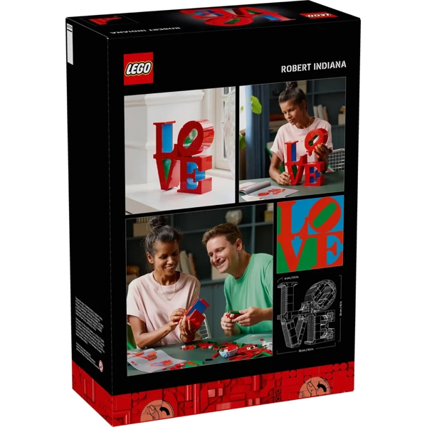 ასაწყობი კონსტრუქცია Lego 31214 ART LOVE, Prefabricated Construction