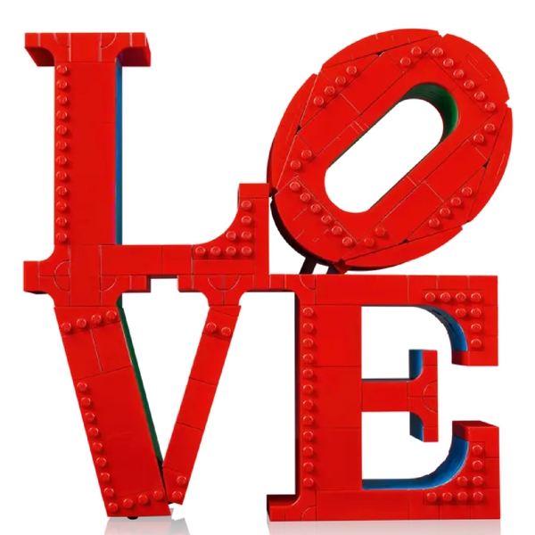 ასაწყობი კონსტრუქცია Lego 31214 ART LOVE, Prefabricated Construction