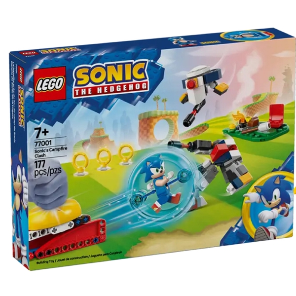 ასაწყობი კონსტრუქცია Lego 77001 Sonic's Campfire Clash, Prefabricated Construction