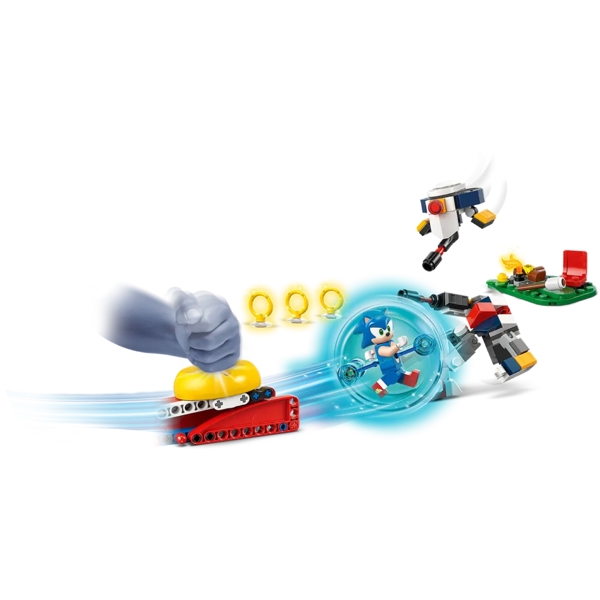 ასაწყობი კონსტრუქცია Lego 77001 Sonic's Campfire Clash, Prefabricated Construction