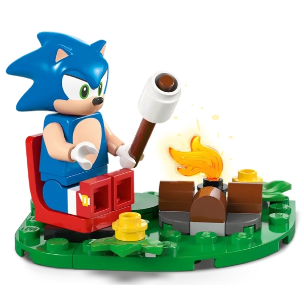 ასაწყობი კონსტრუქცია Lego 77001 Sonic's Campfire Clash, Prefabricated Construction