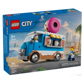 ასაწყობი კონსტრუქცია Lego 60452 City Donut Truck, Prefabricated Construction