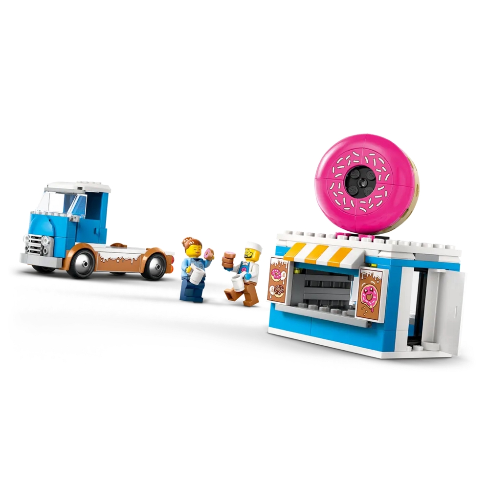 ასაწყობი კონსტრუქცია Lego 60452 City Donut Truck, Prefabricated Construction