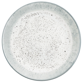 Dinner Plate Ardesto AR2927SW Siena, 27cm, White/Grey