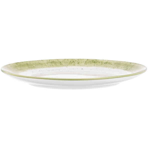 Dinner Plate Ardesto AR2927SWG Siena, 27cm, White/Green