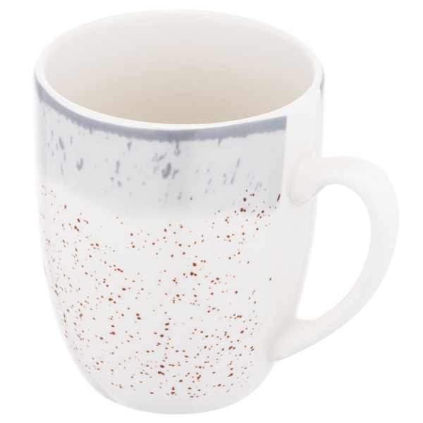 Mug Ardesto AR2936SW Siena, 360ml, White/Gray