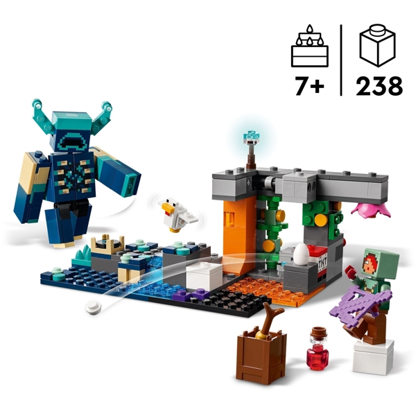ასაწყობი კონსტრუქცია Lego 21274, The Warden Encounter, Prefabricated Construction