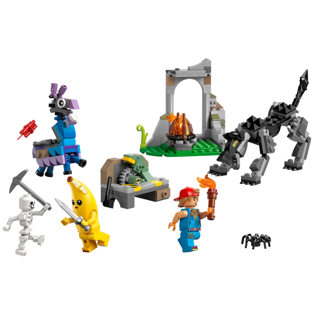 ასაწყობი კონსტრუქცია Lego 77075, Peely & Sparkplug's Camp, Prefabricated Construction