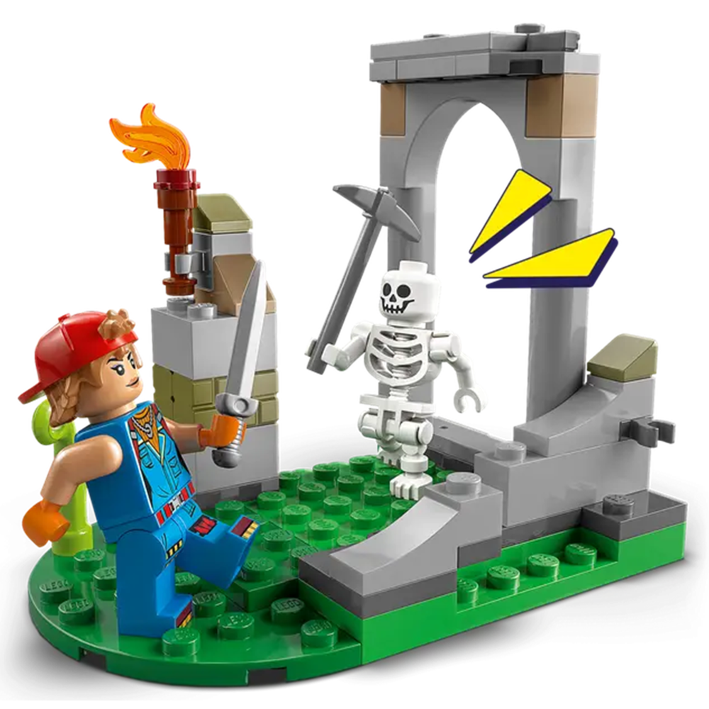 Prefabricated Construction Lego 77075, Peely & Sparkplug's Camp