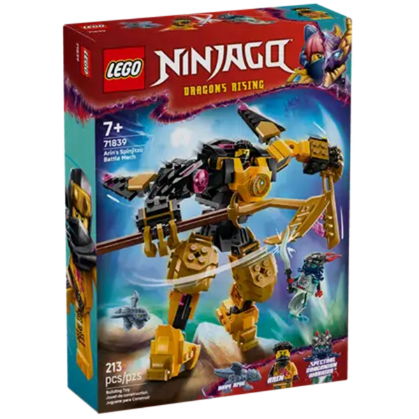 Prefabricated Construction Lego 71839, Arin's Spinjitzu Battle Mech