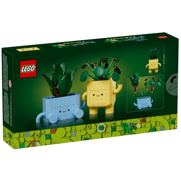 ასაწყობი კონსტრუქცია Lego 10349, Happy Plants, Prefabricated Construction