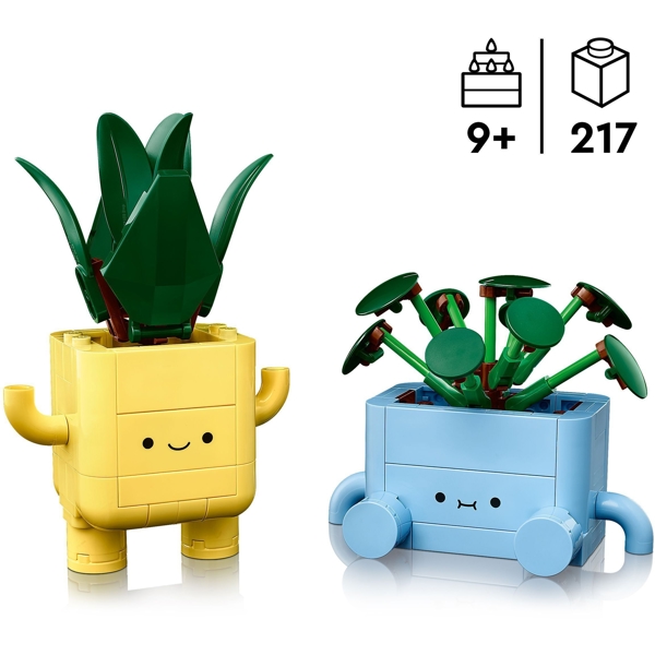 ასაწყობი კონსტრუქცია Lego 10349, Happy Plants, Prefabricated Construction