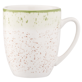 Mug Ardesto AR2936SWG Siena, 360ml, White/Green