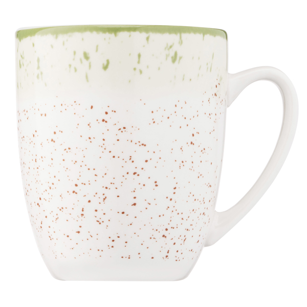 Mug Ardesto AR2936SWG Siena, 360ml, White/Green
