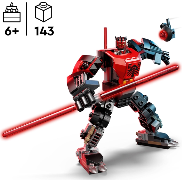 ასაწყობი კონსტრუქცია Lego 75411, Darth Maul Mech, Prefabricated Construction