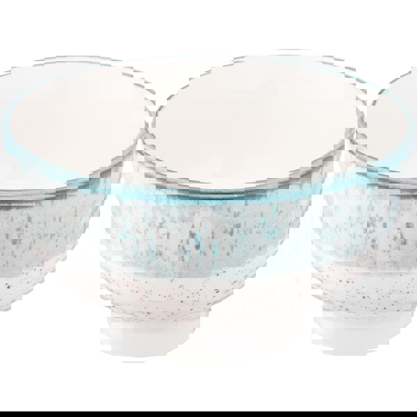 Salad Bowl Ardesto AR2914SWB Siena, 11.5cm, White/Blue