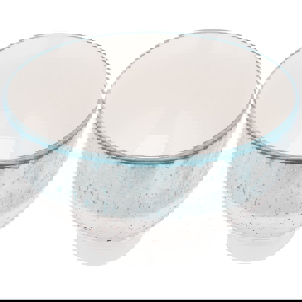 სალათის თასი Ardesto AR2914SWB Siena, 11.5cm, Salad Bowl, White/Blue