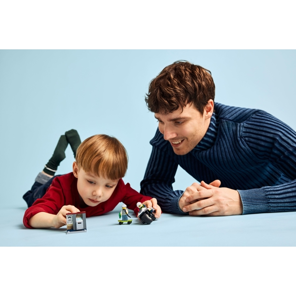 ასაწყობი კონსტრუქცია Lego 60455, Police Motorcycle Chase, Prefabricated Construction