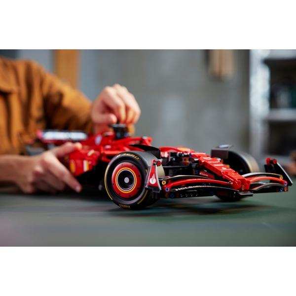 ასაწყობი კონსტრუქცია Lego 42207, Ferrari SF-24 F1 Car, Prefabricated Construction