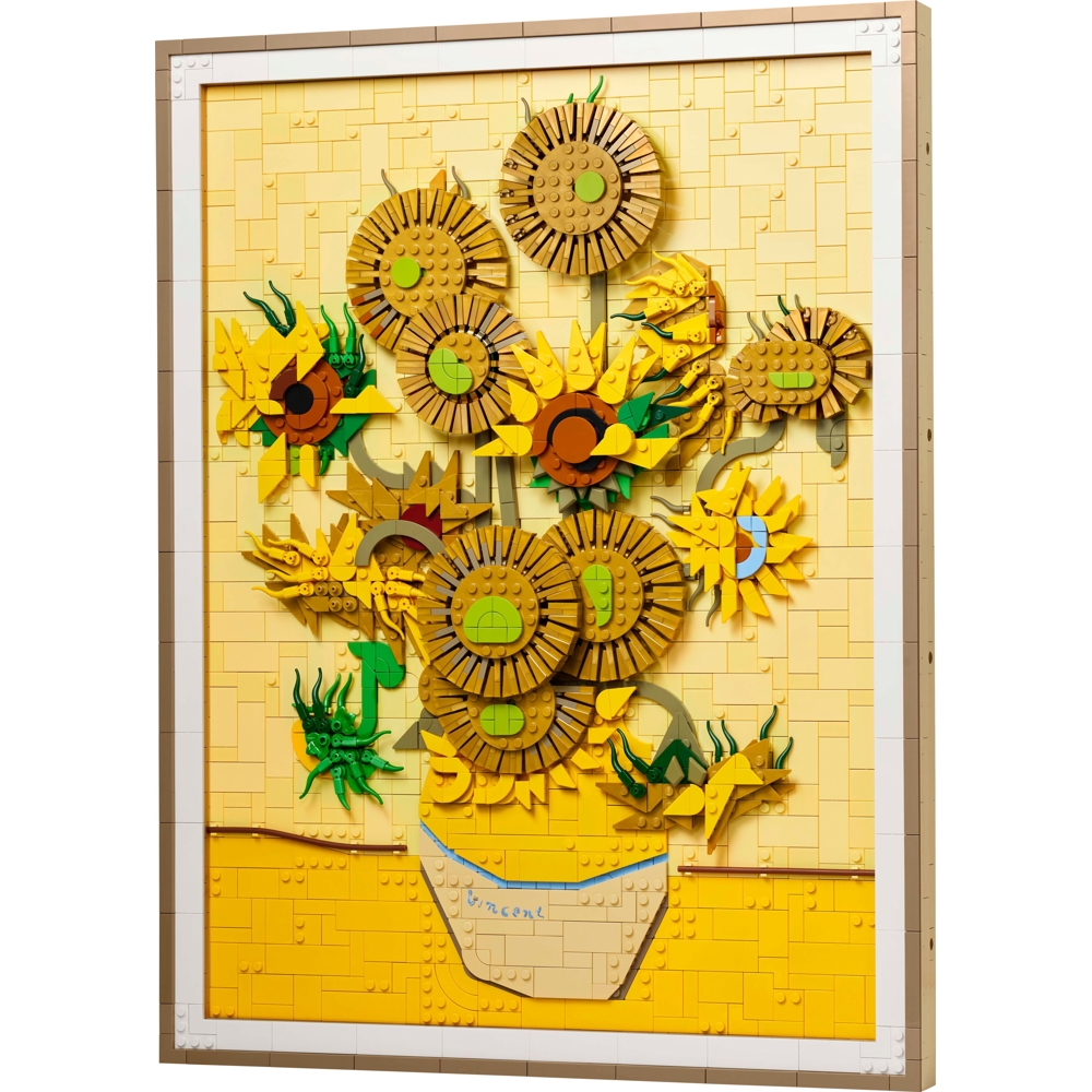 ასაწყობი კონსტრუქცია Lego 31215, Vincent van Gogh – Sunflowers, Prefabricated Construction