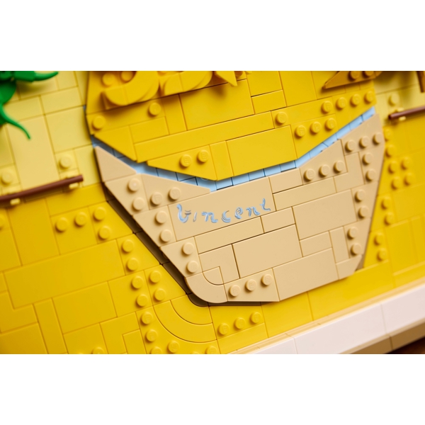 ასაწყობი კონსტრუქცია Lego 31215, Vincent van Gogh – Sunflowers, Prefabricated Construction