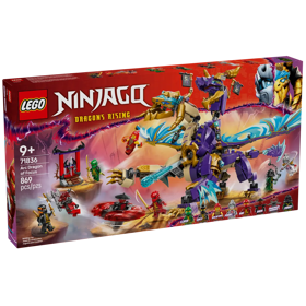 ასაწყობი კონსტრუქცია Lego 71836, Arc Dragon of Focus, Prefabricated Construction