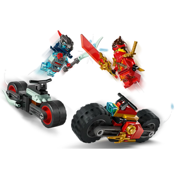 ასაწყობი კონსტრუქცია Lego 71838, Kai's Motorcycle Speed Race, Prefabricated Construction