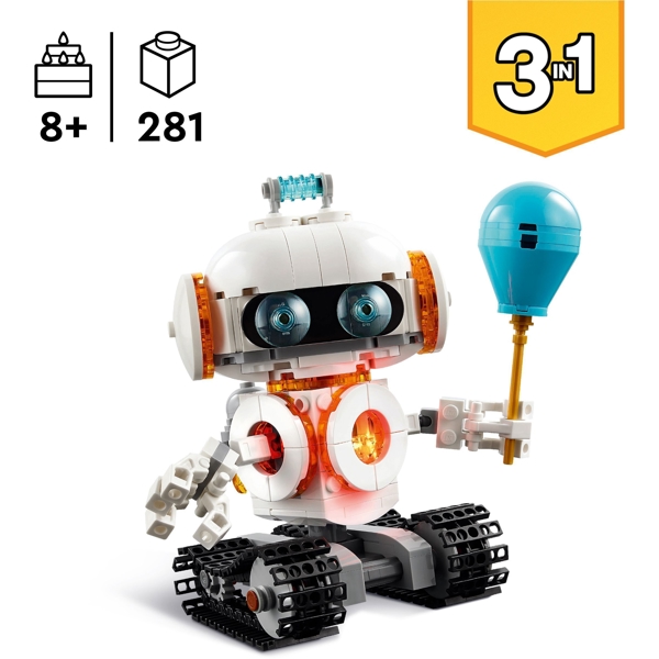 ასაწყობი კონსტრუქცია Lego 31164, Space Robot, Prefabricated Construction
