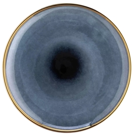 Dinner Plate Ardesto AR2926AB Andria, 25.7cm, Blue/Gray