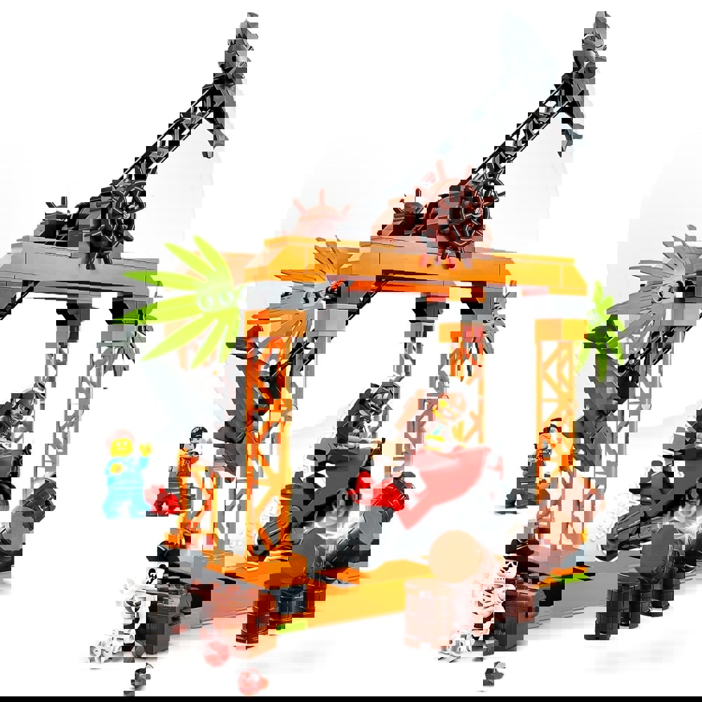 ასაწყობი კონსტრუქცია Lego 60342, The Shark Attack Stunt Challenge, Prefabricated Construction