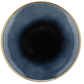 Dessert Plate Ardesto AR2920AB Andria, 20.1cm, Blue/Gray