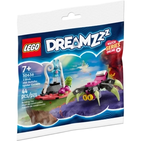 ასაწყობი კონსტრუქცია Lego 30636 DREAMZzz Z-Blob and Bunchu Spider Escape & Zoey's Dream Jet, Prefabricated Construction