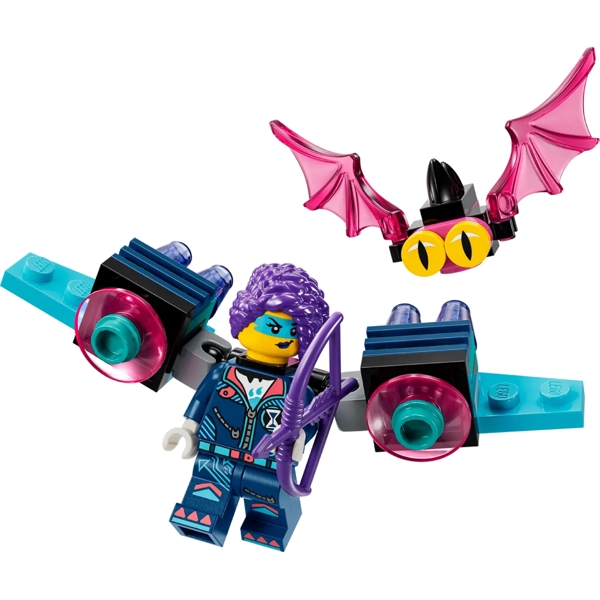 ასაწყობი კონსტრუქცია Lego 30636 DREAMZzz Z-Blob and Bunchu Spider Escape & Zoey's Dream Jet, Prefabricated Construction