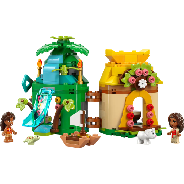ასაწყობი კონსტრუქცია Lego 43260, Moana's Island Fun, Prefabricated Construction
