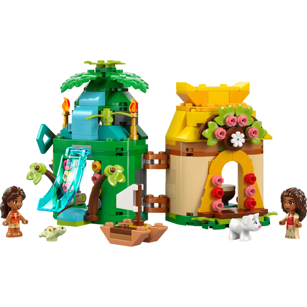 ასაწყობი კონსტრუქცია Lego 43260, Moana's Island Fun, Prefabricated Construction