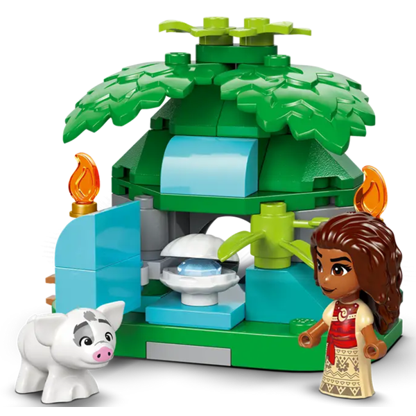 ასაწყობი კონსტრუქცია Lego 43260, Moana's Island Fun, Prefabricated Construction