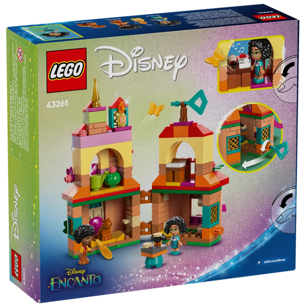 ასაწყობი კონსტრუქცია Lego 43261, Encanto Mini House, Prefabricated Construction