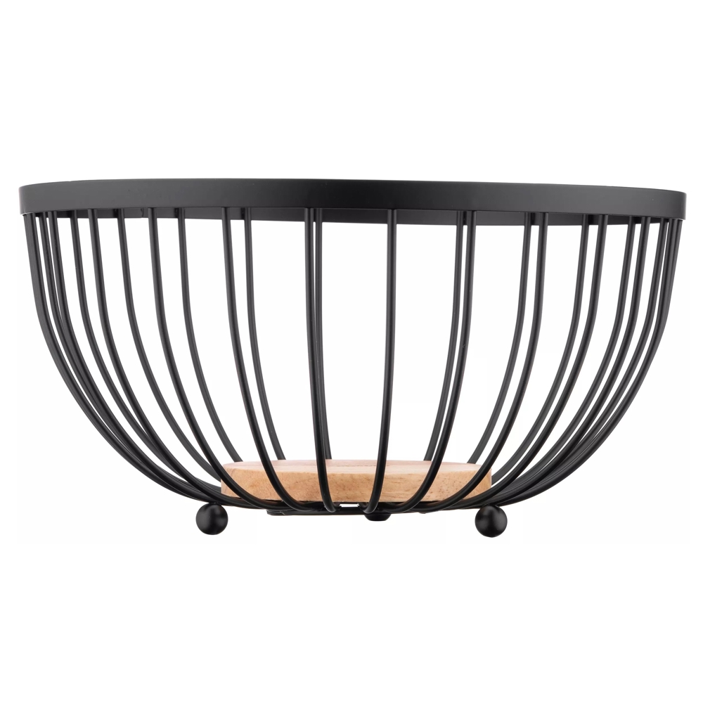 ხილის თასი Ardesto AR0904B Midori, Basket, Black