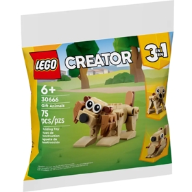 ასაწყობი კონსტრუქცია Lego 30666 Creator Gift Animals, Prefabricated Construction
