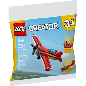 ასაწყობი კონსტრუქცია Lego 30669 Creator Iconic Red Plane, Prefabricated Construction