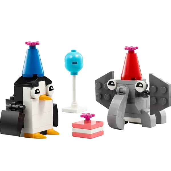 ასაწყობი კონსტრუქცია Lego 30667 Creator Animal Birthday Party, Prefabricated Construction
