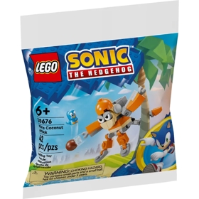 ასაწყობი კონსტრუქცია Lego 30676 Sonic Kiki’s Coconut Attack, Prefabricated Construction