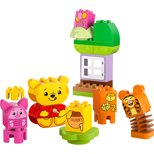 ასაწყობი კონსტრუქცია Lego 10457, Winnie the Pooh's Birthday Party, Prefabricated Construction