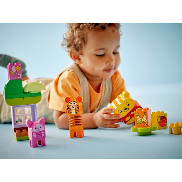ასაწყობი კონსტრუქცია Lego 10457, Winnie the Pooh's Birthday Party, Prefabricated Construction
