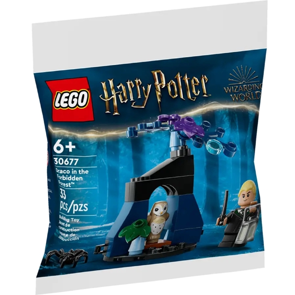 ასაწყობი კონსტრუქცია Lego 30677 Harry Potter Draco in the Forbidden Forest, Prefabricated Construction