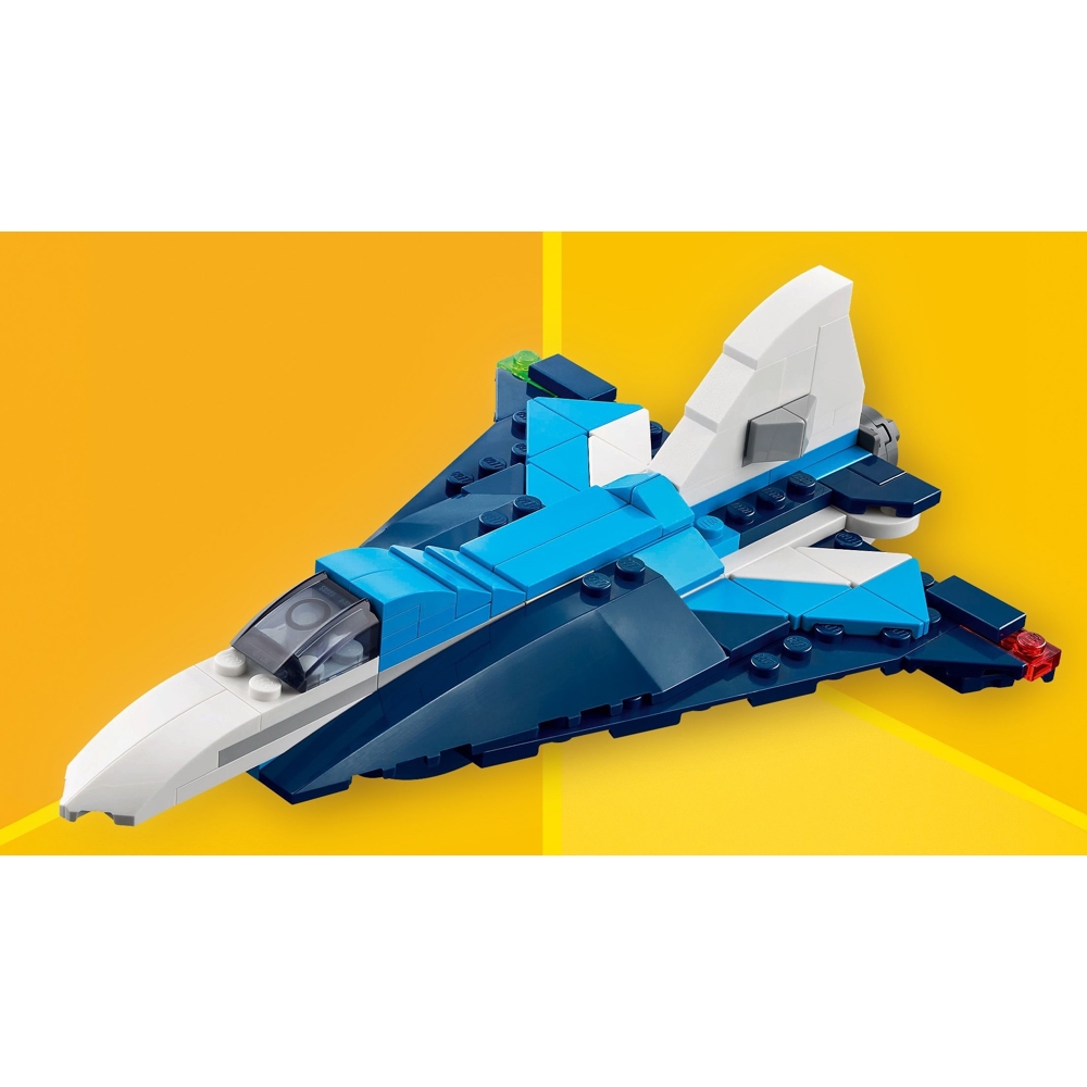 ასაწყობი კონსტრუქცია Lego 31160, Aircraft: Race Plane, Prefabricated Construction