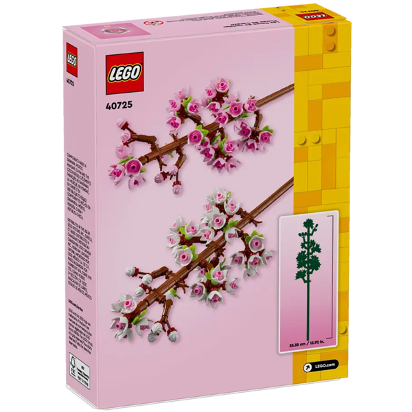 ასაწყობი კონსტრუქცია Lego 40725, Cherry Blossoms, Prefabricated Construction